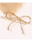 Fashion Gold Alloy Bow Hair Clip