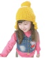 Fashion Yellow Crochet Wig Princess Hat