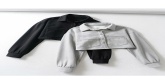 Fashion Black Plush Single-breasted Lapel Jacket