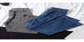 Fashion Blue High Waist Multi-pocket Jeans