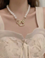 Fashion White Love Pearl Necklace