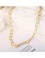 Fashion Gold Single Shell Necklace