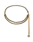Fashion Gold Single Layer Multi-layer Geometric Portrait Chain Flannel Waist Chain