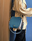Fashion Khaki Contrast Shoulder Hand Crossbody Bag