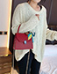 Fashion Red Chain Shoulder-shoulder Messenger Bag
