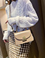 Fashion Khaki Trumpet Crossbody Shoulder Bag