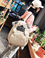 Fashion Cute Dog Cartoon Animal Corduroy Backpack