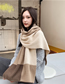 Fashion Rice Powder Knit Long Section Thick Wool Scarf