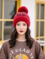 Fashion Khaki Plus Yb Letter Velvet Wool Cap