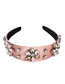 Fashion Pink Full Diamond Jewel Headband
