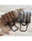 Fashion Snake Brown Chain Shoulder Messenger Bag