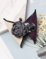 Fashion Brown Butterfly Leather Brooch