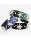 Fashion Blue Sun Flower Pearl Rhinestone Star Snowflake Headband