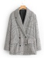 Fashion Gray Houndstooth Suit