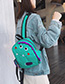 Fashion Small Blue Green Cartoon Dinosaur Oxford Backpack