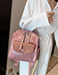 Fashion Pink Rivet Oil Skinny Shoulder Shoulder Bag