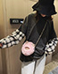 Fashion Pink Cartoon Chain Cat Plush Clip Shoulder Bag Messenger Bag