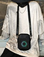 Fashion Black Polka Dot Reflective Shoulder Crossbody Bag
