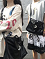 Fashion Black Moon Shoulder Messenger Bag