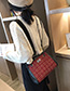Fashion Red Lazy Child Chain Single Shoulder Messenger Bag
