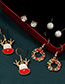 Fashion Color Christmas Cartoon Earrings