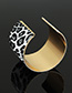 Fashion Leopard Metal C-shaped Bracelet