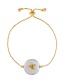 Fashion Starfish Gold Natural Pearl Bracelet