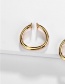 Fashion Gold Small Set Of Alloy Geometry U-shaped Ear Clips