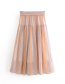 Fashion Color Striped Skirt
