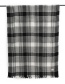 Fashion Black And White Houndstooth Cashmere Scarf Shawl