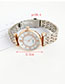 Fashion Silver Alloy Chain Watch