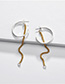 Fashion Main Picture Chain C-shaped Dual-use Earrings