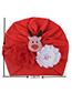 Fashion Red Old Flower Bonding Cartoon Children's Headgear