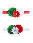Fashion White Multi-angle Flower Old Flower With Diamond Hair Band