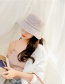 Fashion Beige Sunscreen Folding Fisherman Hat