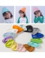 Fashion Gray Knit Hat Embroidery Smiley Wool Child Cap