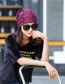 Fashion Green Lace Flower Double-layer Cap