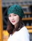 Fashion Pink Lace Flower Double-layer Cap