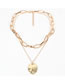 Fashion Gold Alloy Necklace