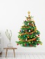 Fashion Green Christmas Tree Wall Sticker