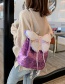 Fashion Purple Butterfly Sequin Backpack