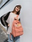 Fashion Pink Cartoon Printed Backpack