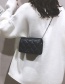 Fashion Silver Pure Color Decorated Shoulder Bag