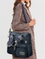 Fashion Black Nylon One Shoulder Portable Mummy Bag