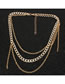 Fashion Gold Multi-layer Necklace