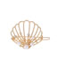 Fashion Conch Hairpin Gold Alloy Starfish Shell Conch Hairpin