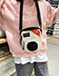 Fashion White Radio Canvas Messenger Bag