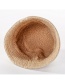 Fashion Brown Double-sided Woolen Cap