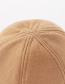 Fashion Camel Wool Fisherman Hat