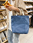 Fashion Black Canvas Single Shoulder Messenger Bag